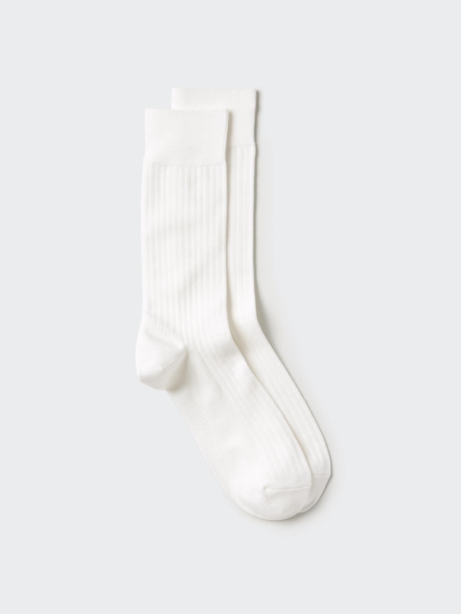 HEATTECH Wide Ribbed Socks
