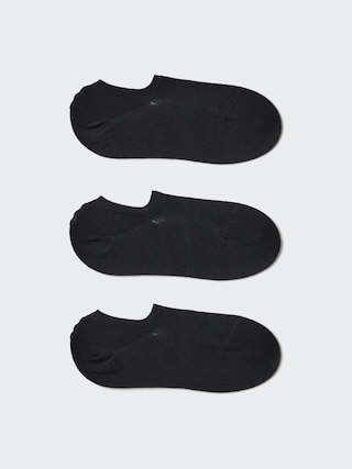 ベリーショートソックス/3足組/メッシュ