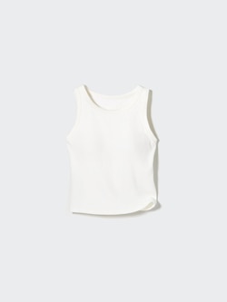 Ribbed Cropped Bra Top (Tank Top)
