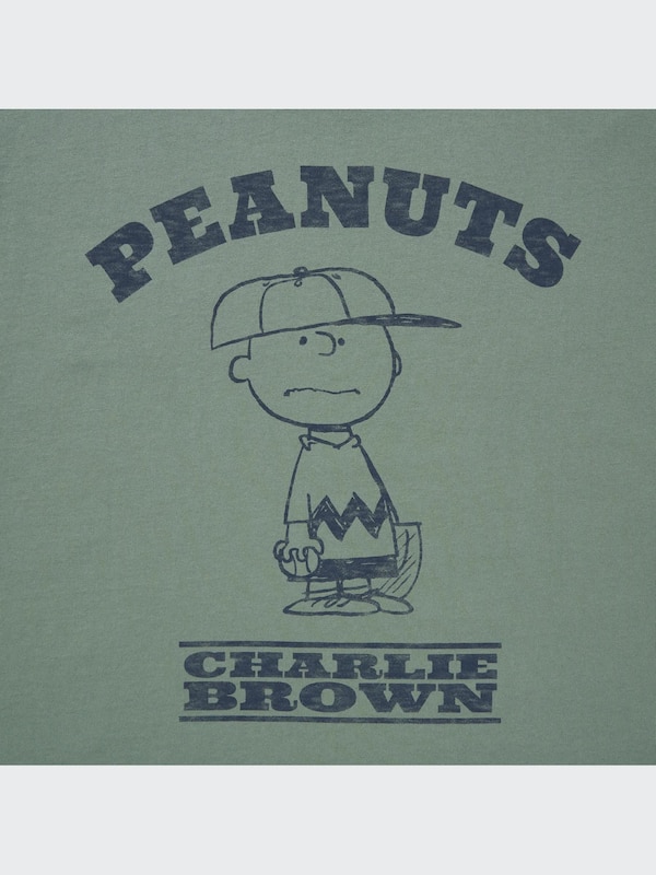 ピーナッツ チャーリー・ブラウンズ・ベースボール・チーム UT グラフィ�ックTシャツ（半袖・オーバーサイズフィット）