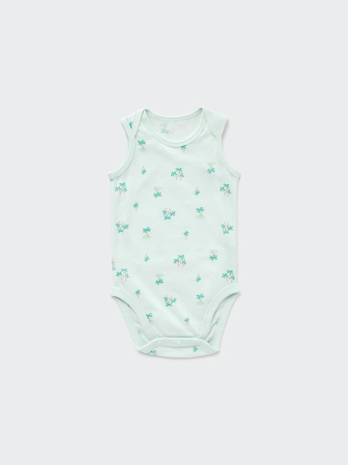 COTTON MESH INNER SLEEVELESS BODYSUIT UNIQLO PH