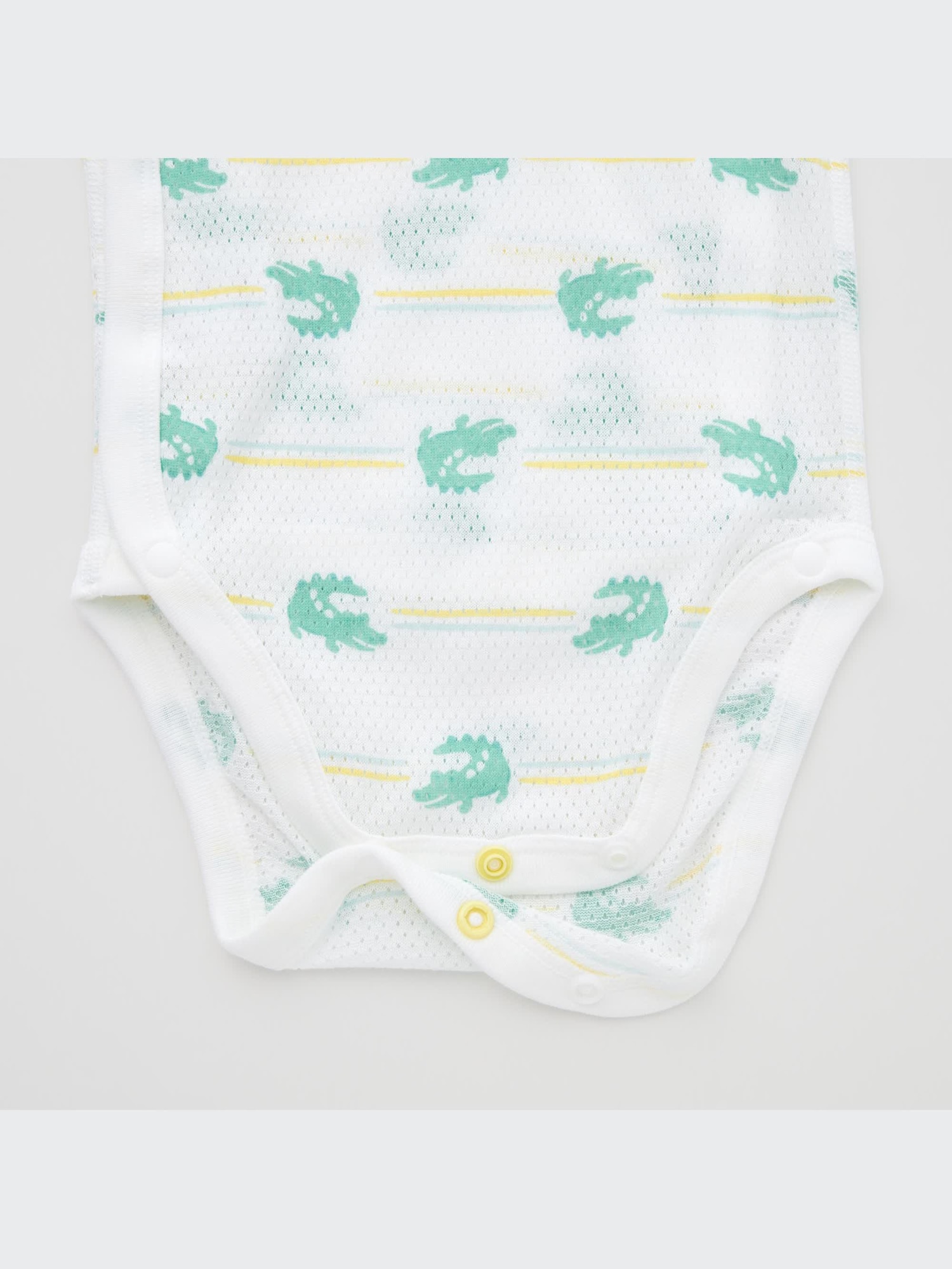 Nagiページ ボディスーツ ユニクロ公式 | コットン前あきクルーネックボディスーツ