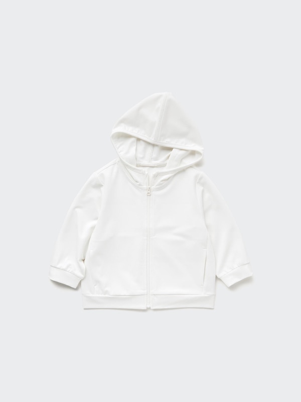 AIRism UV Protection Mesh Long Sleeve Hoodie