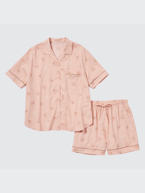 Pajama Set Pooh Pajamas WOMEN'S WINNIE THE POOH SOFT STRETCH SHORT