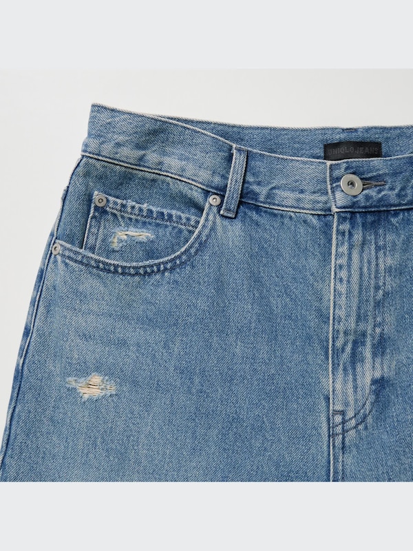 Quần Jeans Dáng Rộng Ống Ôm Dần