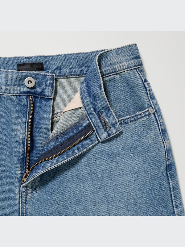 Quần Jeans Dáng Rộng Ống Ôm Dần