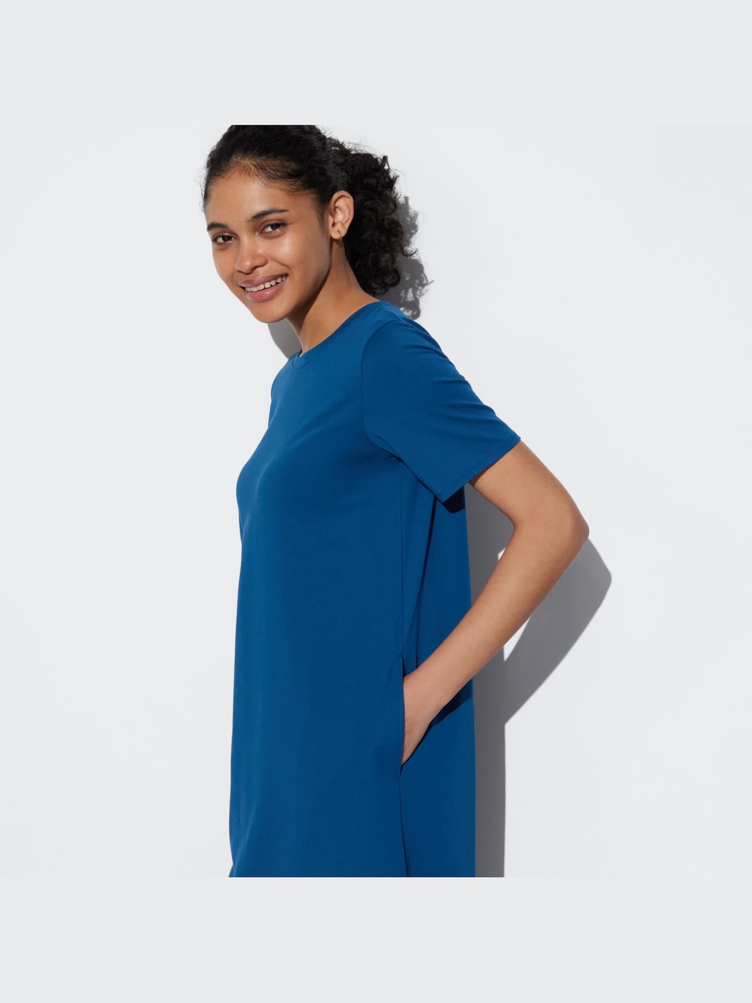 【新品・タグ付き】ユニクロ × マメクロゴウチ エアリズムコットンブラワンピース ユニクロマメクロゴウチエアリズムコットンブラワンピースSサイズ