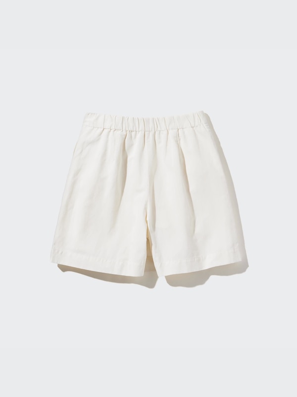 Quần Váy Vải Linen Pha