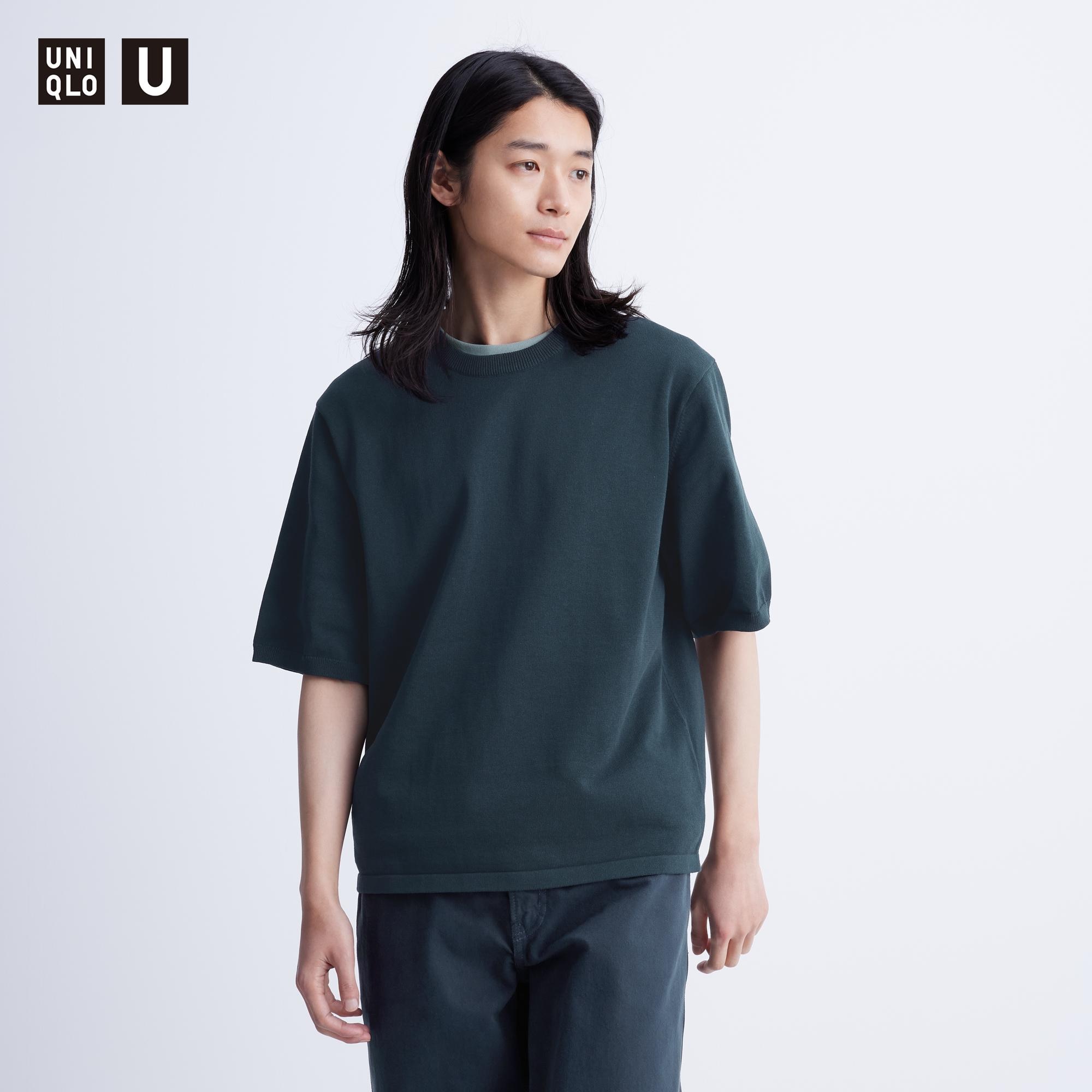 11,186円新品　TMT フロントロゴ　ニット　セーター　半袖　tシャツ　M
