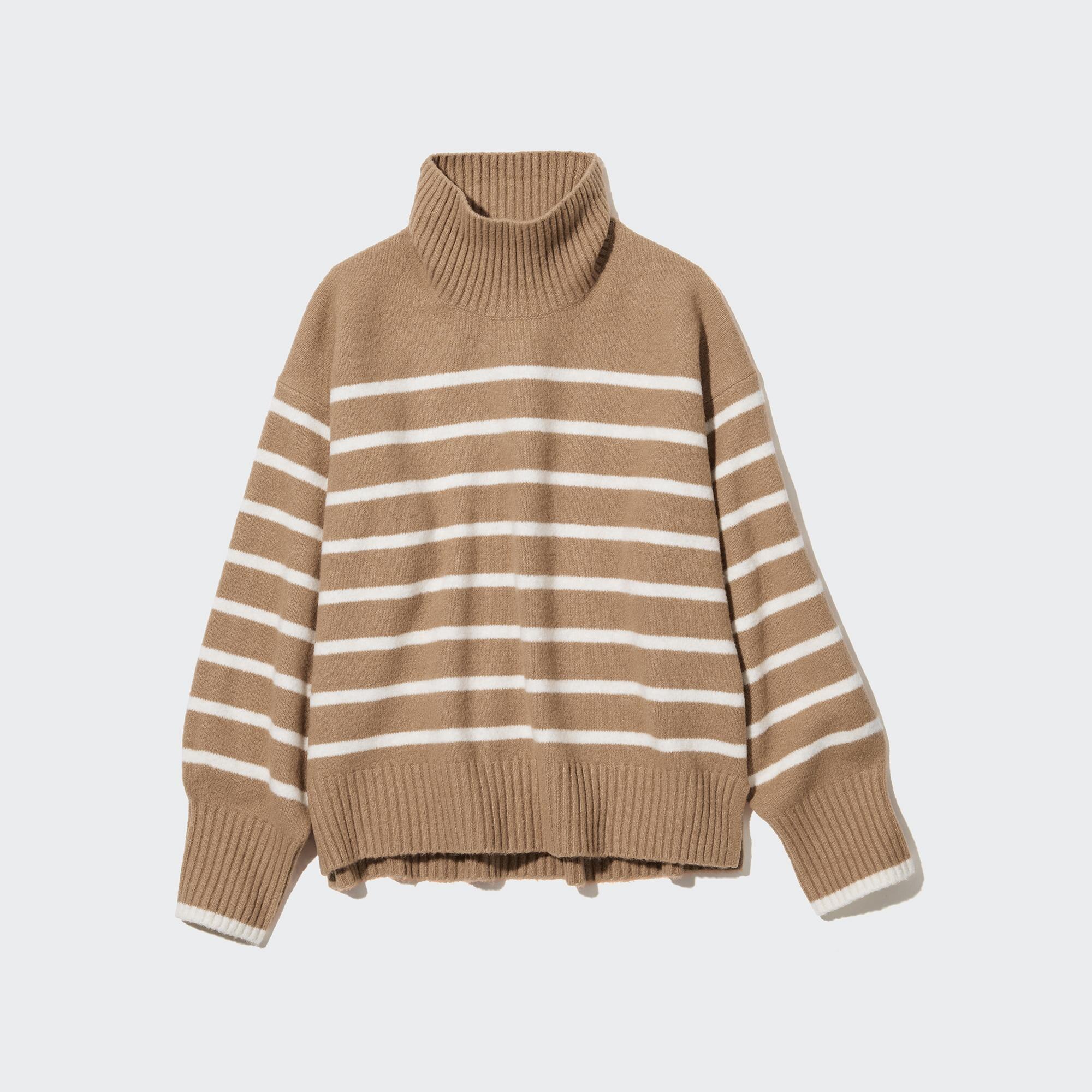 High neck 2024 long sleeve sweater