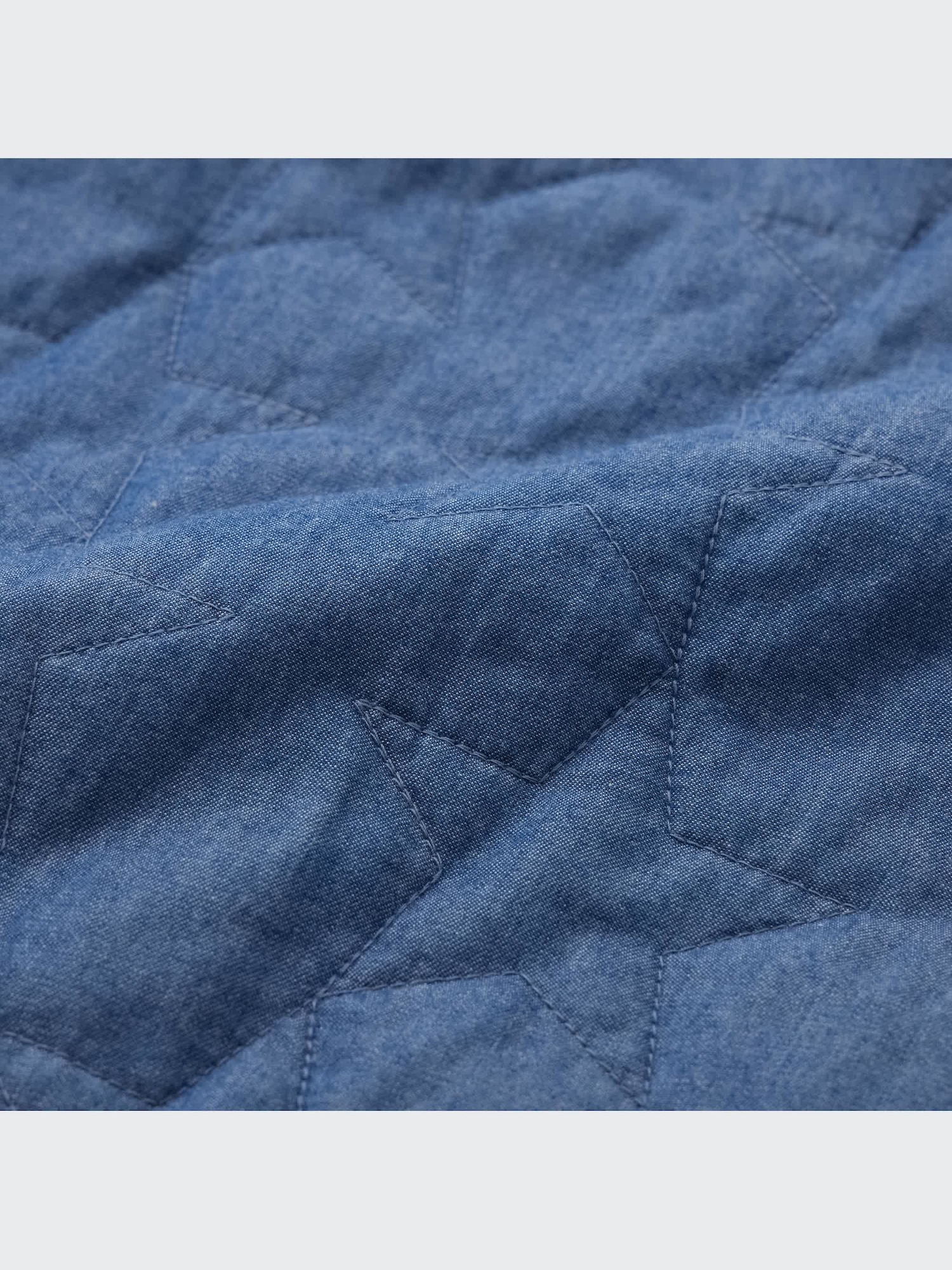 【未開封で発送】90サイズ ユニクロ キルトパデッドカーディガン（ブルー） ユニクロ公式 | キルトパデッドカーディガン