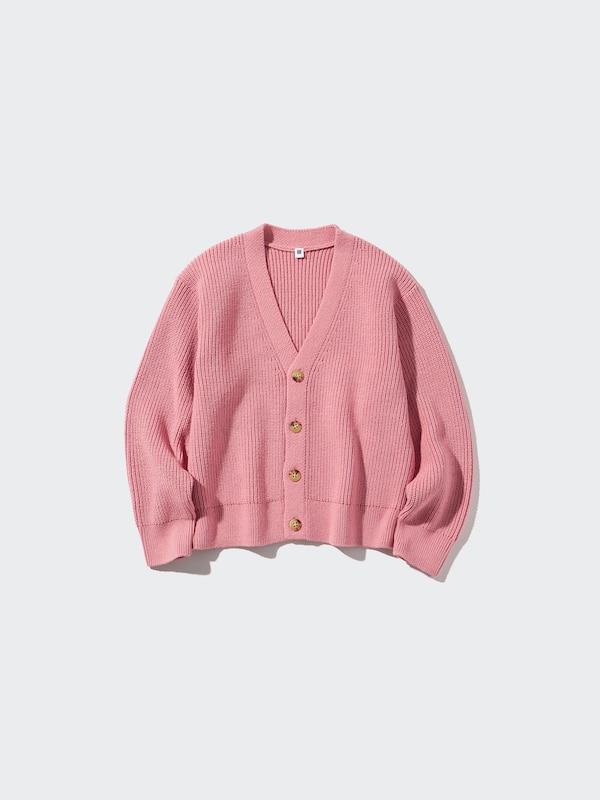 KIDS Middle Gauge V Neck Cardigan