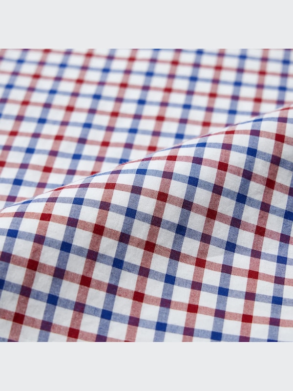 Extra Fine Cotton Broadcloth Short Sleeve Shirt