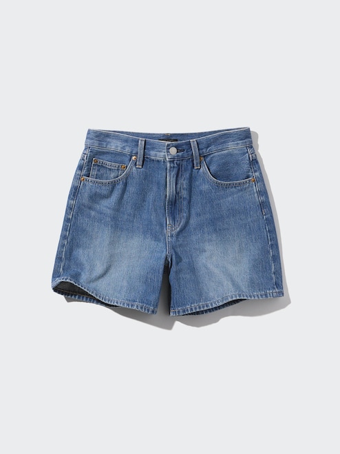 WOMEN'S HIGH RISE BAGGY DENIM SHORTS UNIQLO PH