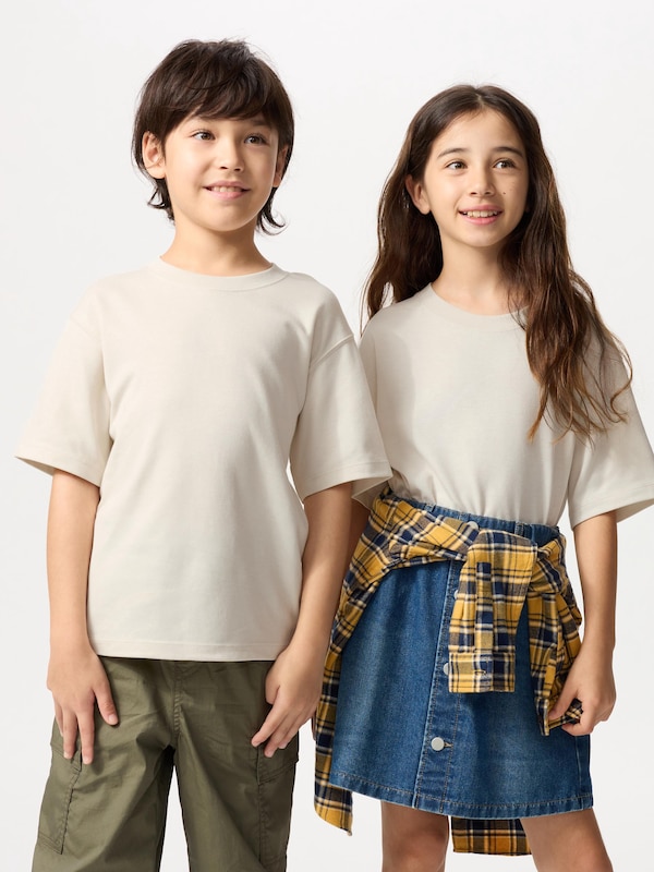 エアリズムコットンクルーネックTシャツ