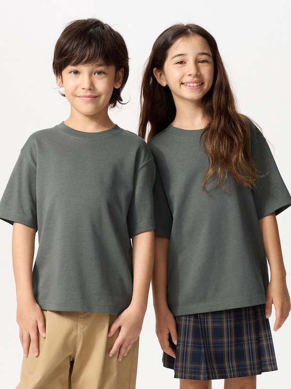 エアリズムコットンクルーネックTシャツ