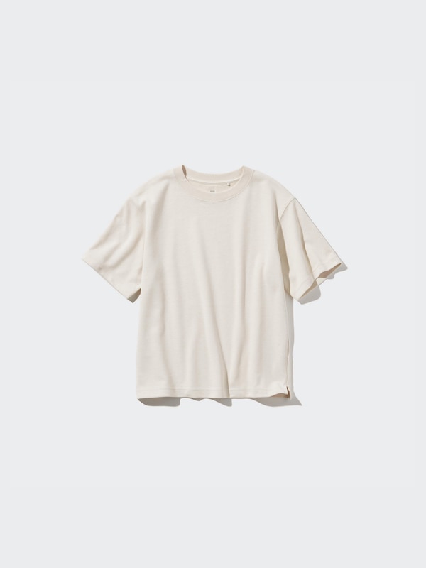 エアリズムコットンクルーネックTシャツ