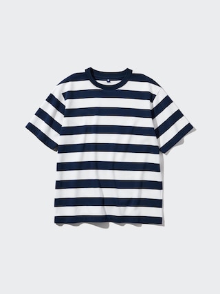 エアリズムコットンボーダーTシャツ