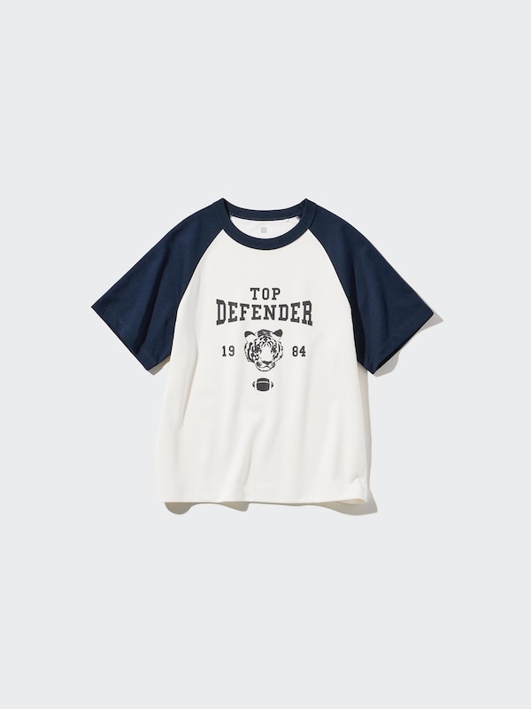 エアリズムコットングラフィックTシャツ