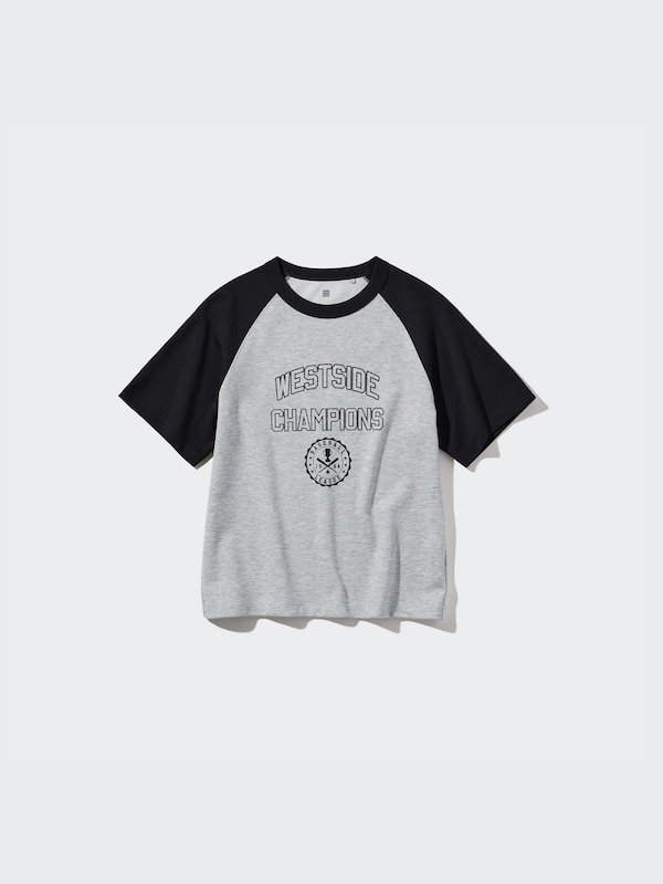 エアリズムコットングラフィックTシャツ
