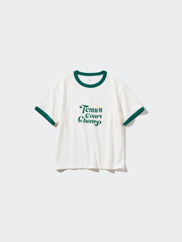 エアリズムコットングラフィックTシャツ