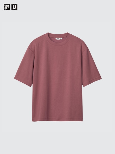 エアリズムコットンオーバーサイズTシャツ/5分袖ベストセラー 8
