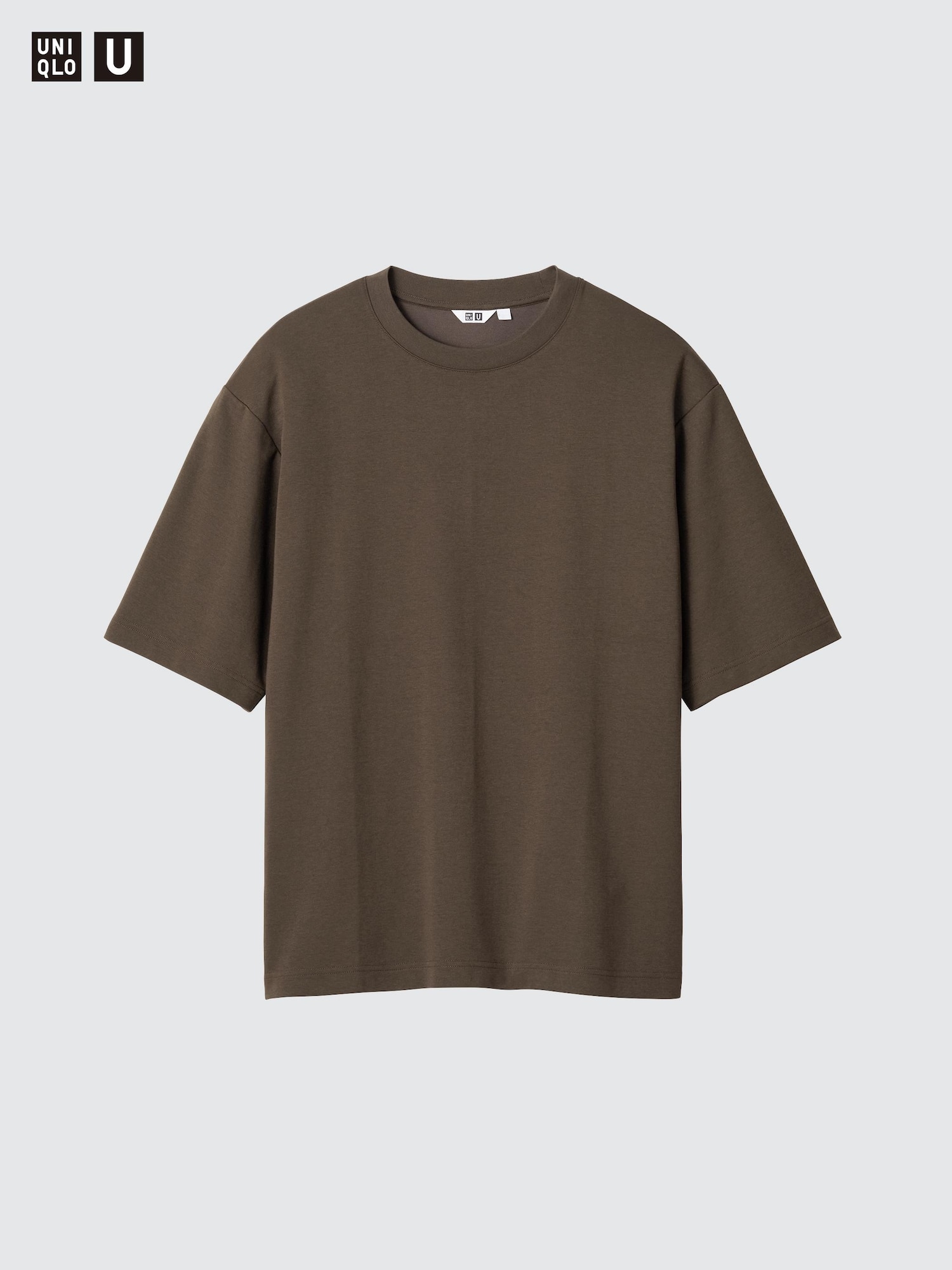 エアリズムコットンオーバーサイズTシャツ/5分袖