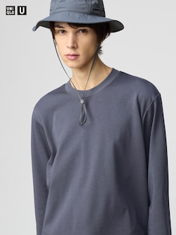エアリズムコットンクルーネックTシャツ