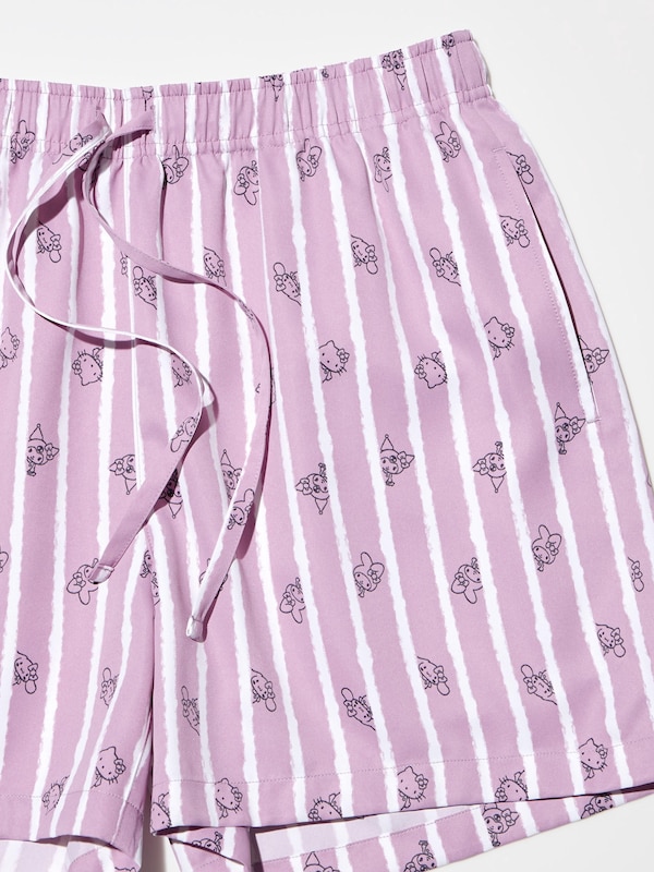 Hello Kitty 50th Anniversary AIRism Quần Easy Short
