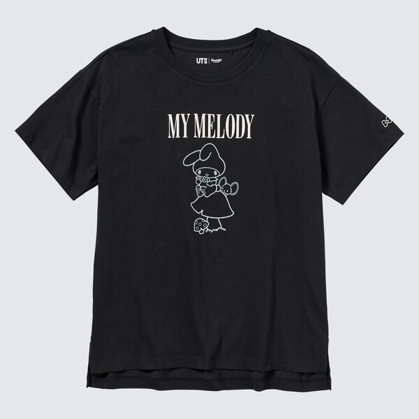 サンリオキャラクターズ：クロミ＆マイメロディ UT グラフィックTシャツ（半袖・オーバーサイズフィット）