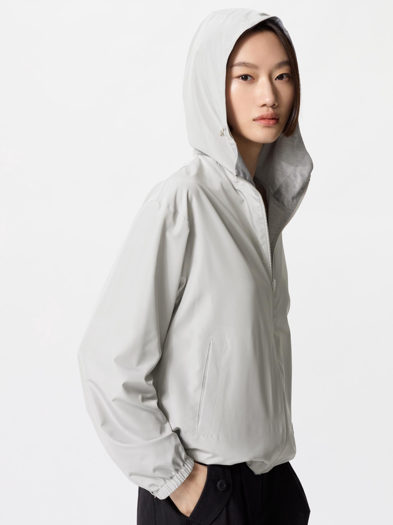 WOMEN S REVERSIBLE PARKA UNIQLO MY