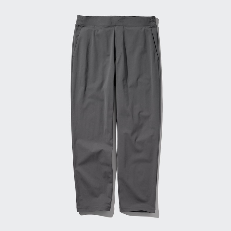 Unisex Adelie Lightweight Woven Stretched Tapered Pants- Ice Grey main image 1