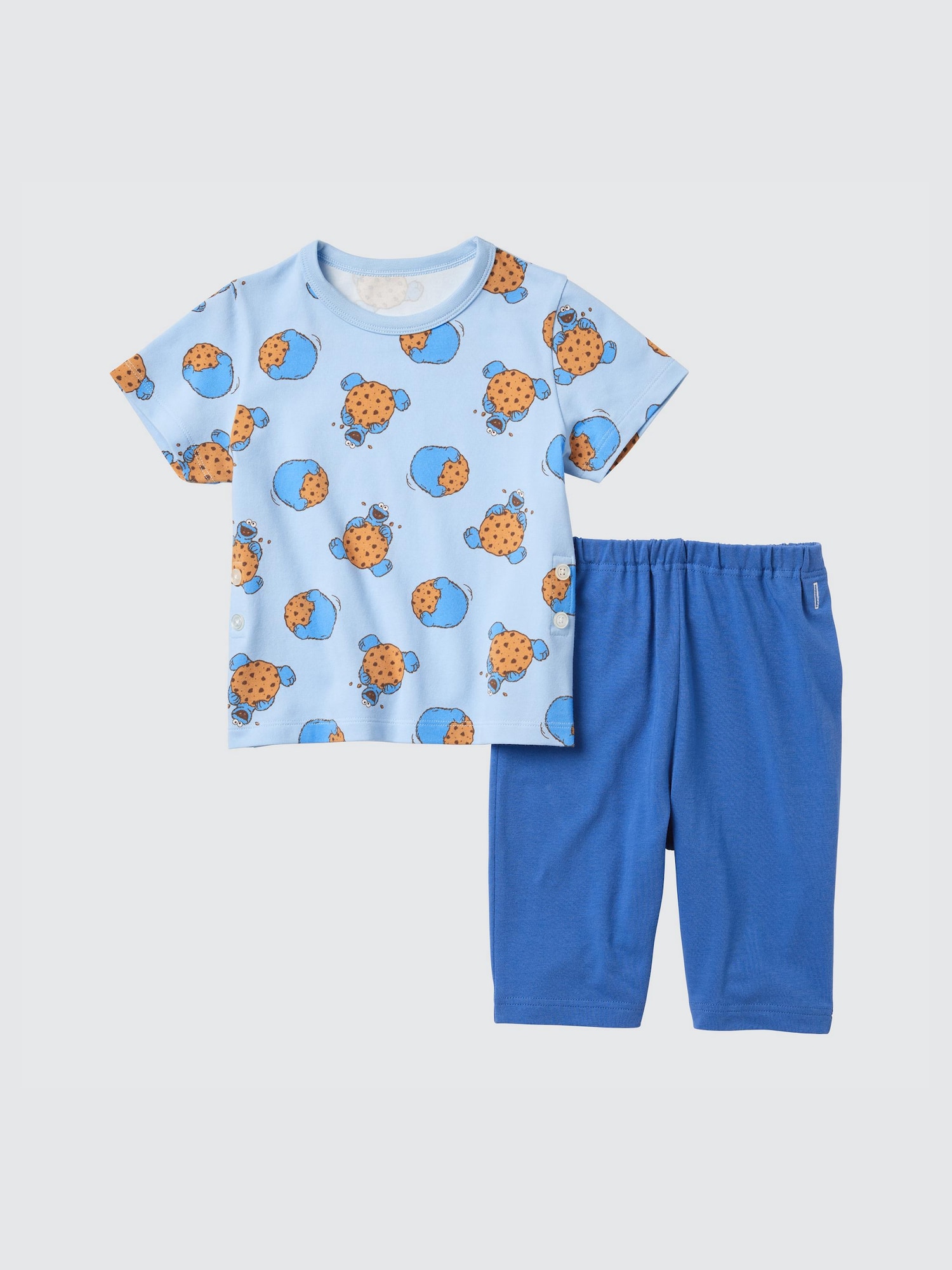 SESAME STREET SHORT SLEEVE PAJAMAS UNIQLO SG