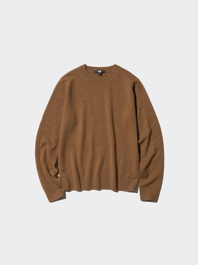 カシミヤクルーネックセーター 15