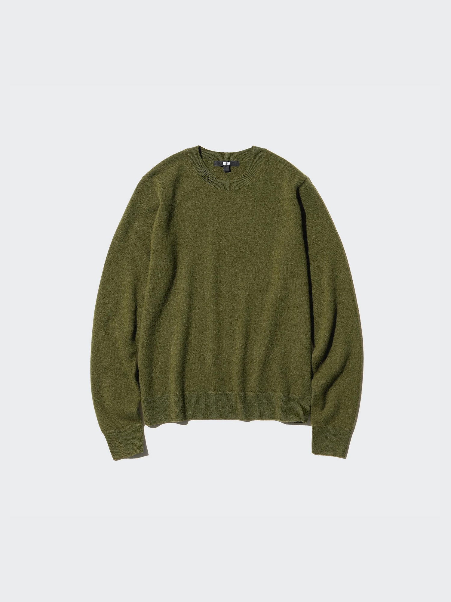 【新品・完売】カシミヤクルーネックセーター L GRAY ユニクロ　アニヤ UNIQLO - 【グレー☆3XL】ユニクロ×アニヤハインドマーチ