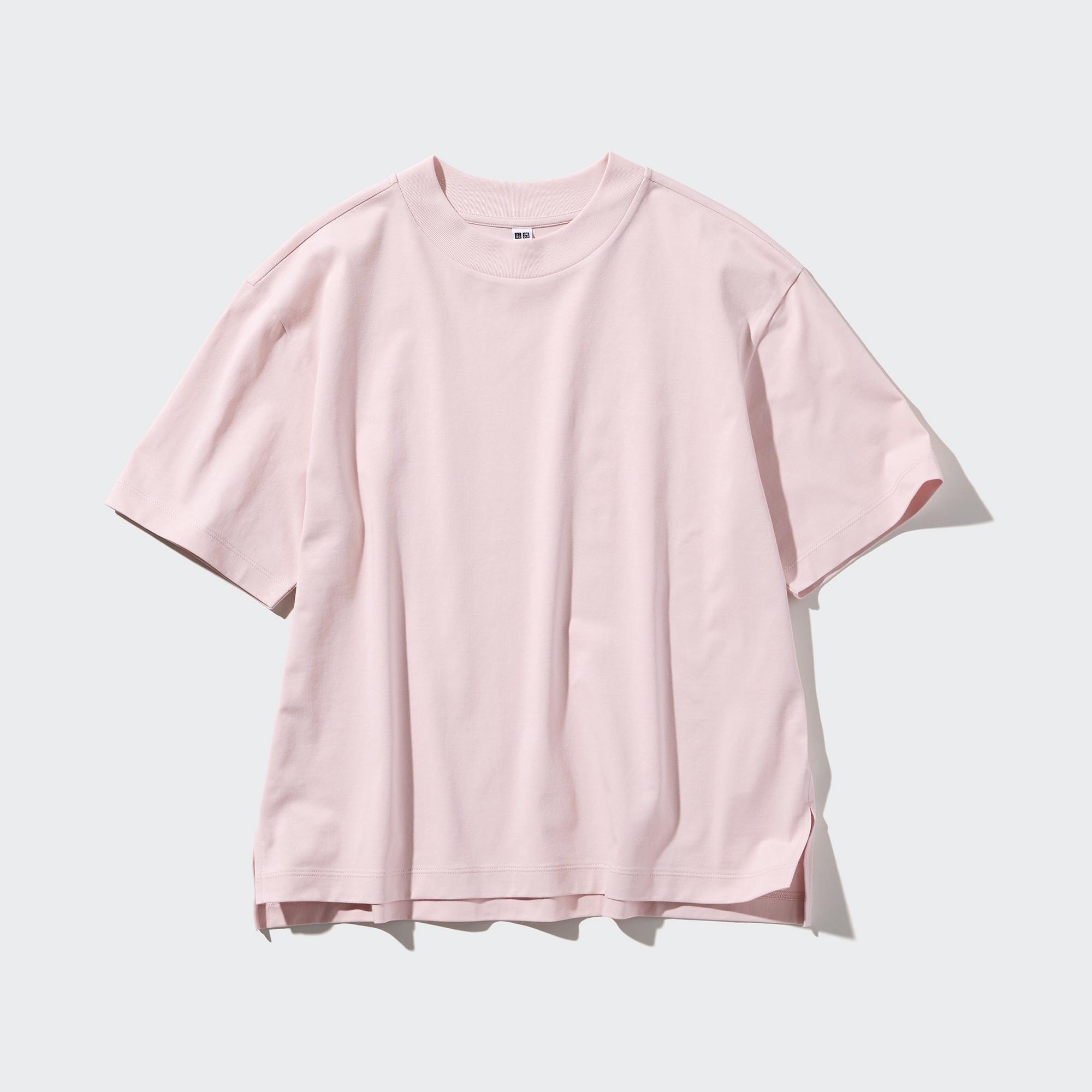 セール 登場から人気沸騰 グレー ユニクロ UNIQLO Tシャツ モック 