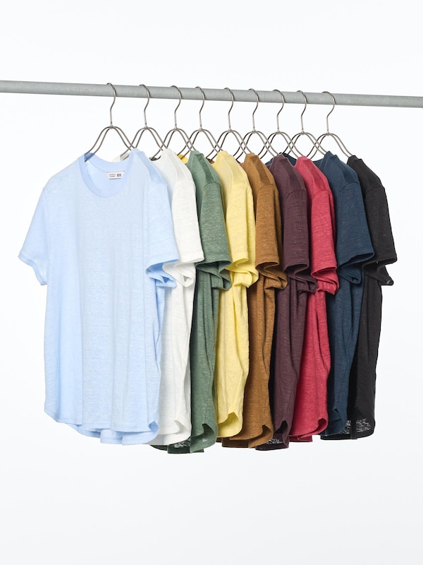 리넨크루넥T(반팔)