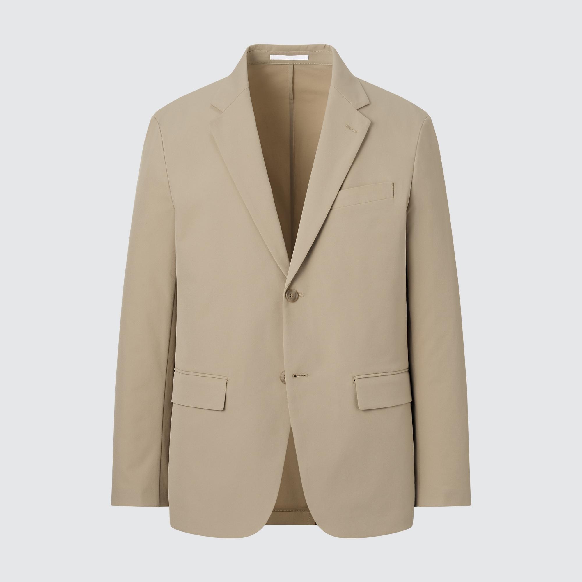 Uniqlo beige hot sale jacket