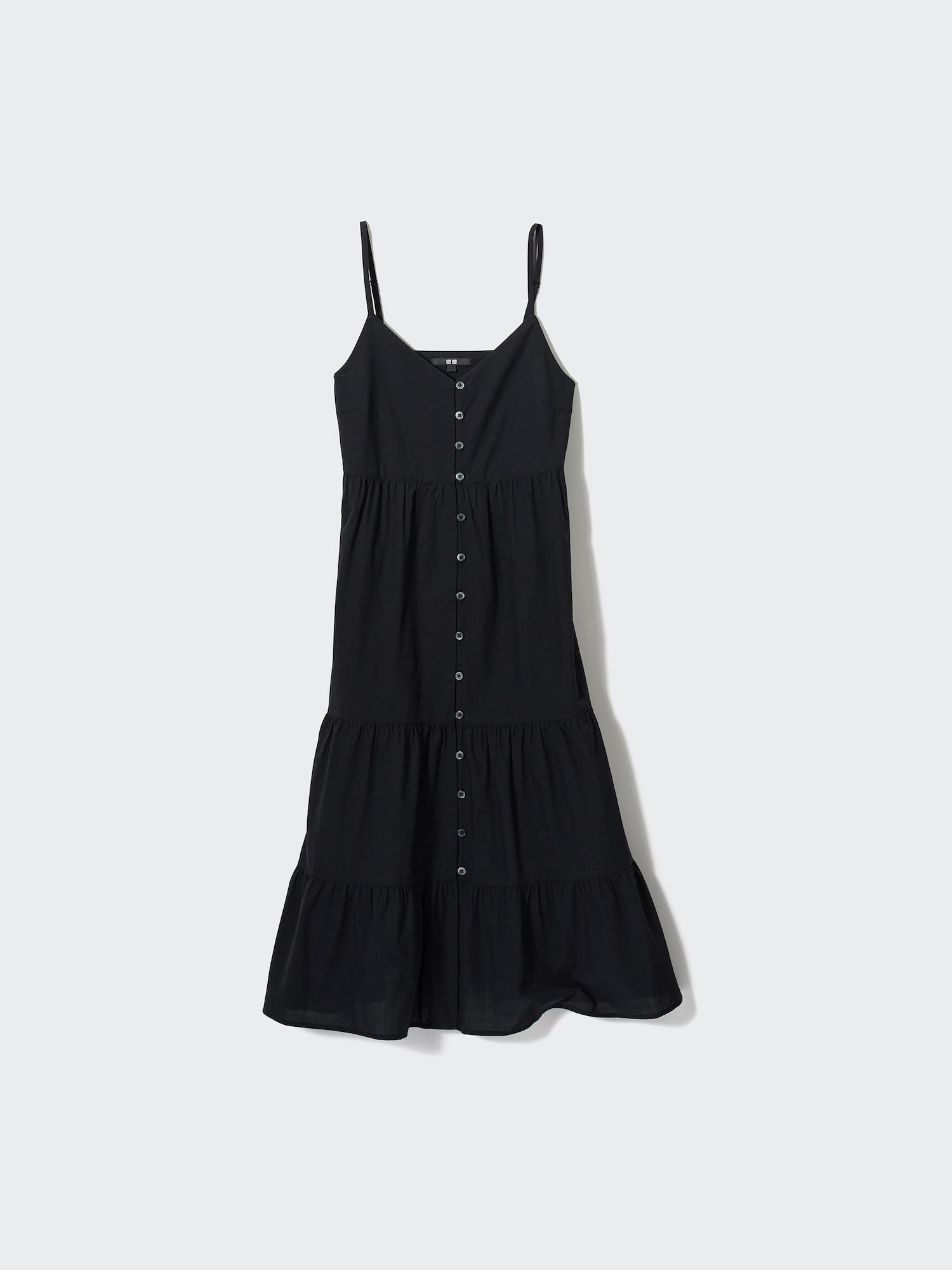 uniqlo cotton tiered camisole dress Women's Tiered Camisole Dress