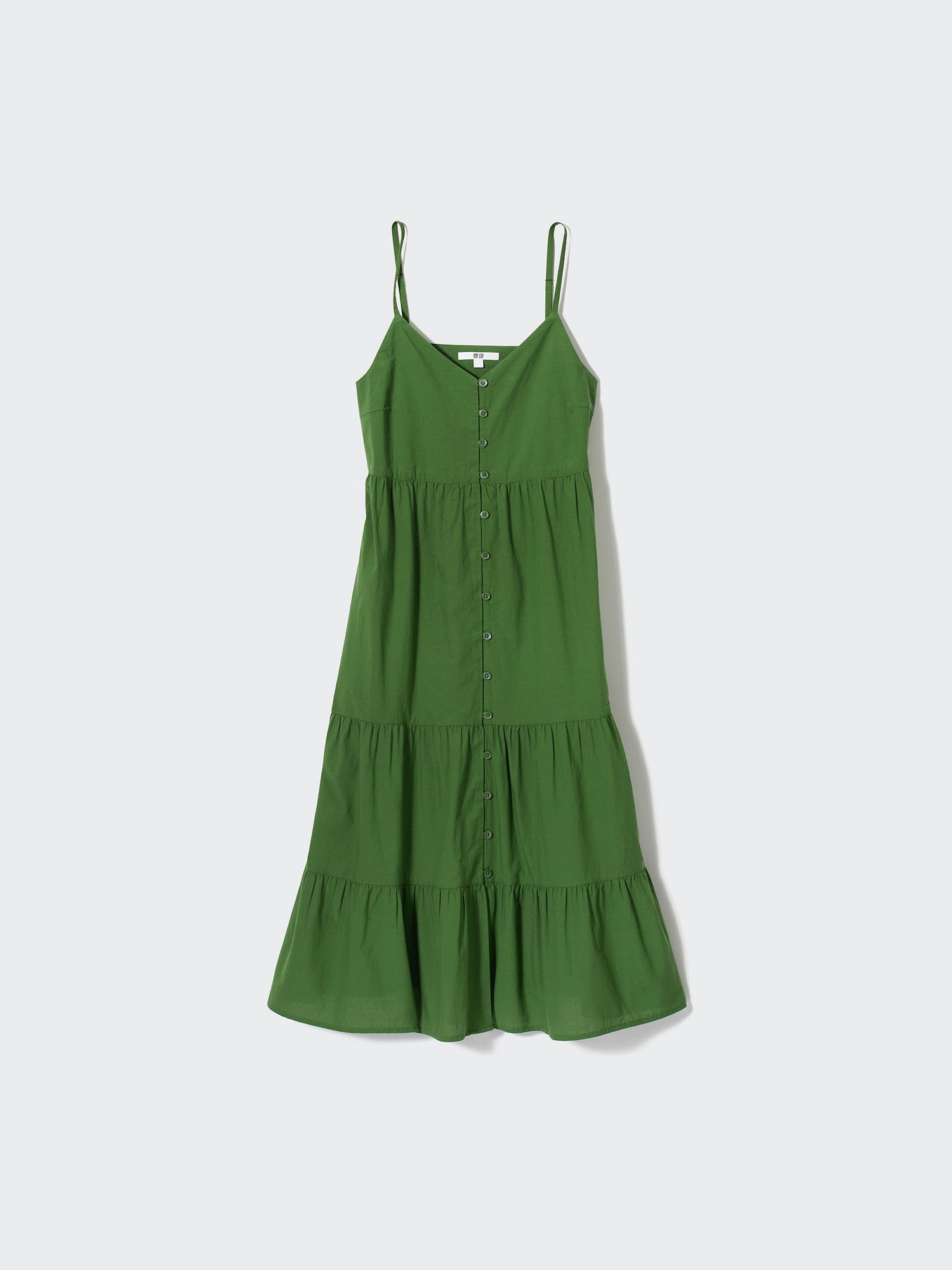Women's Cotton Tiered Camisole Dress | UNIQLO SG