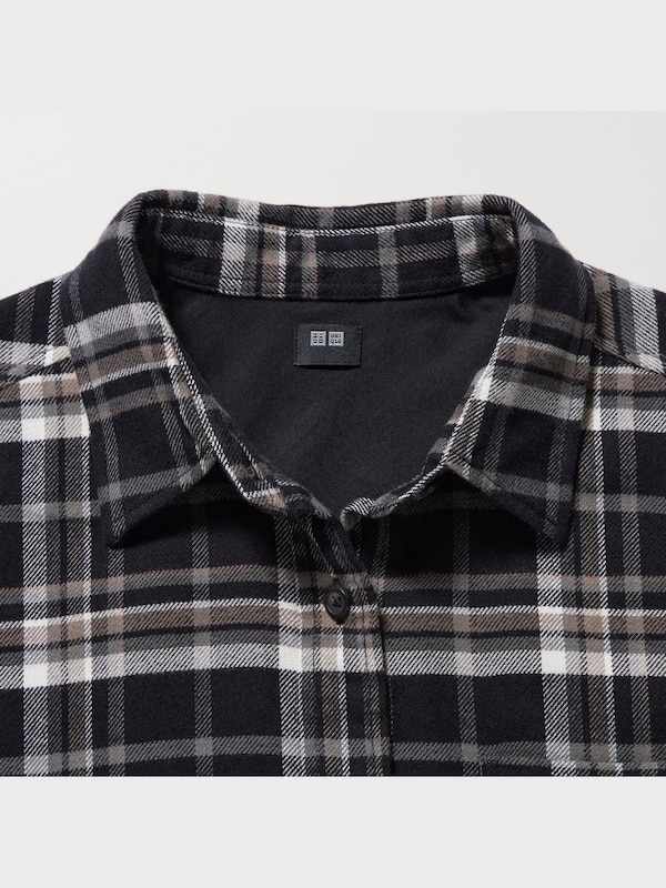 Kemeja Flannel Kotak Lengan Panjang