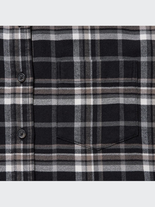 Kemeja Flannel Kotak Lengan Panjang