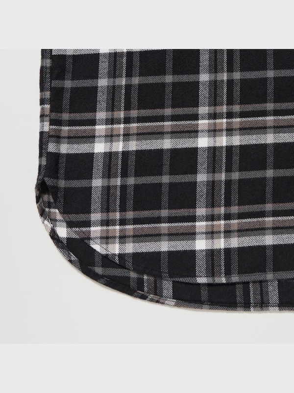 Kemeja Flannel Kotak Lengan Panjang