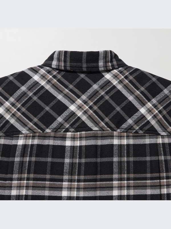 Kemeja Flannel Kotak Lengan Panjang