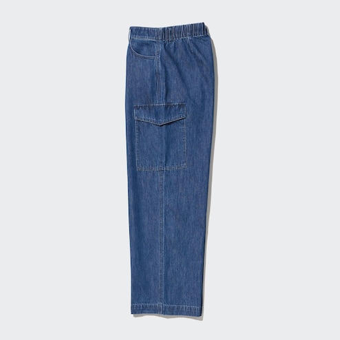 Woman's Trousers Soft Denim Pants Black 6 Pocket Pants For Girls Cargo  Pants New