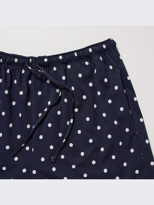 AIRism Cotton Short Sleeve Pajamas (Dot)