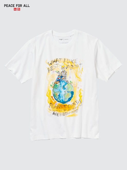 PEACE FOR ALL RISSO) (SHORT-SLEEVE GRAPHIC T-SHIRT) UNIQLO IN