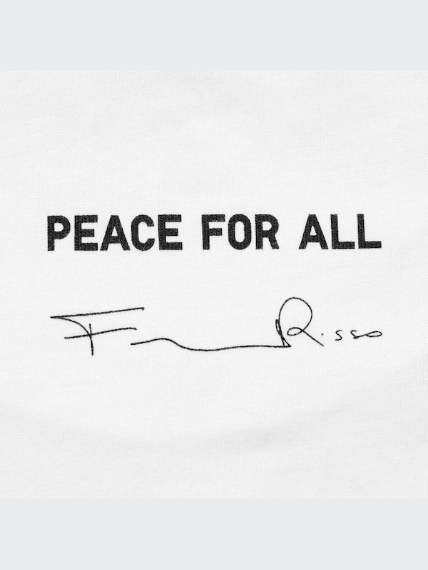 PEACE FOR ALL Tシャツ/フランチェスコ・リッソ