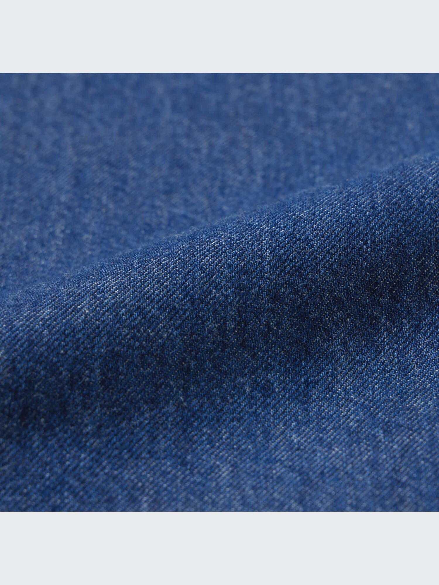 ユニクロ公式 | デニムワイドストレートカーゴパンツ（丈長め77cm）