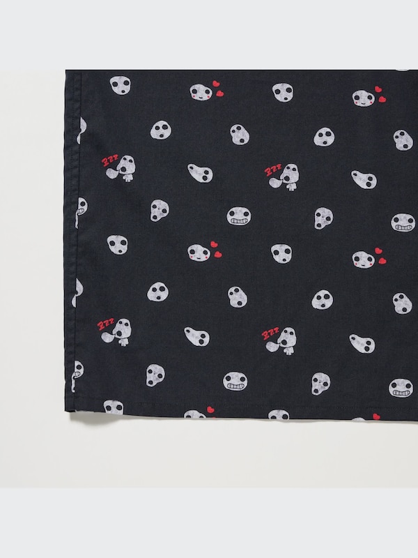 Studio Ghibli Open Collar Short Sleeve Shirt